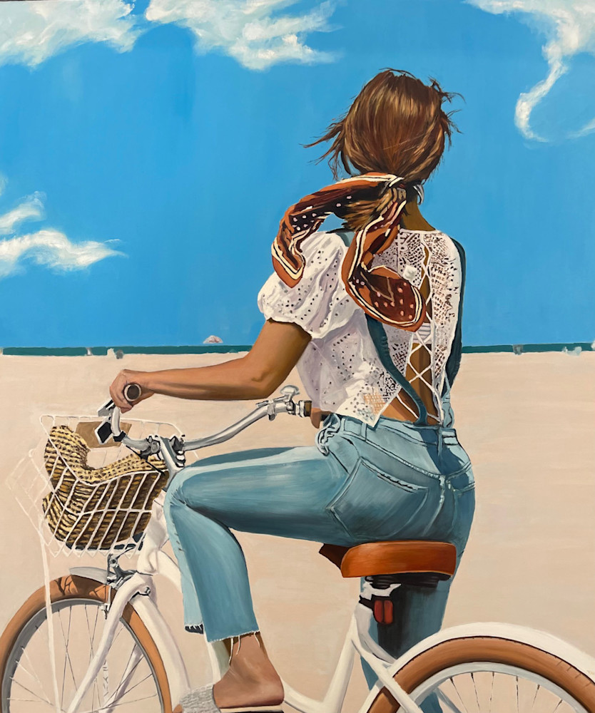 Beach Bike Art | Dave Fox Studios