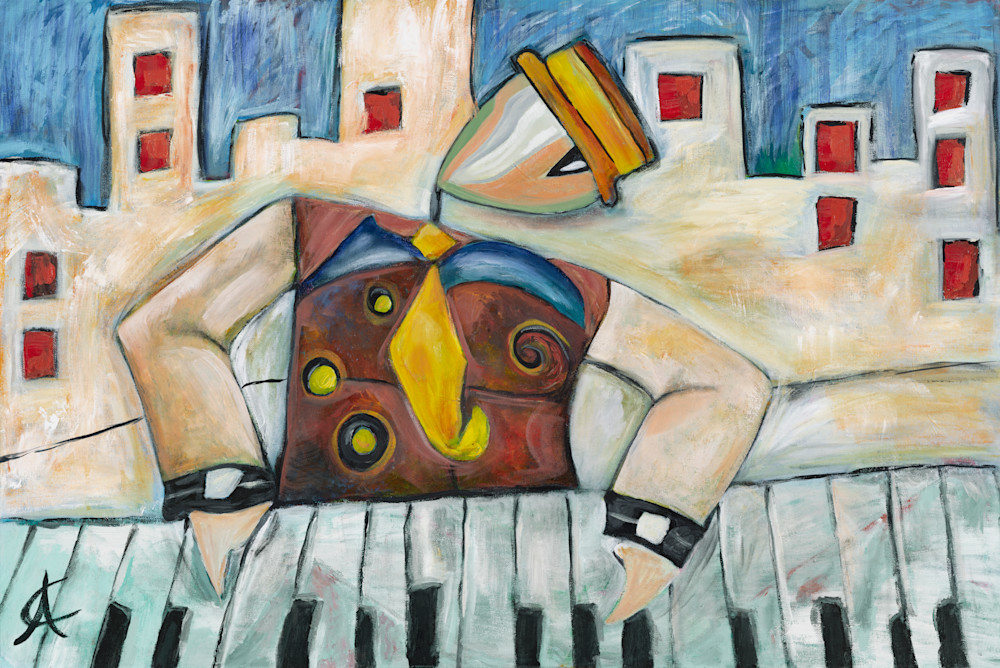 Piano Man Art | Art of Recovery