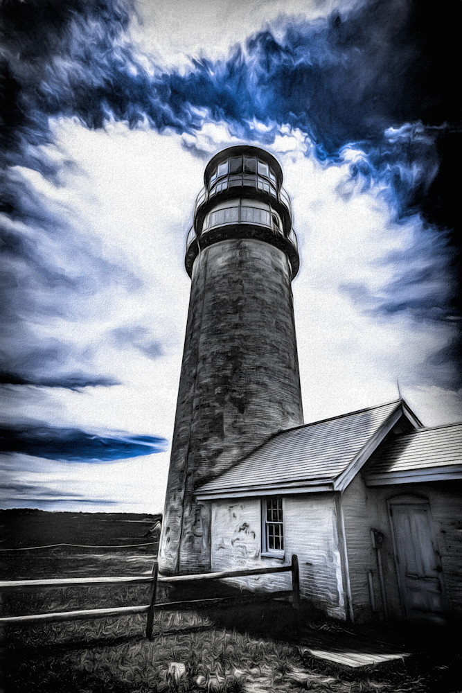 Painted Lighthouse Photography Art | Eyes Wide Open Photography