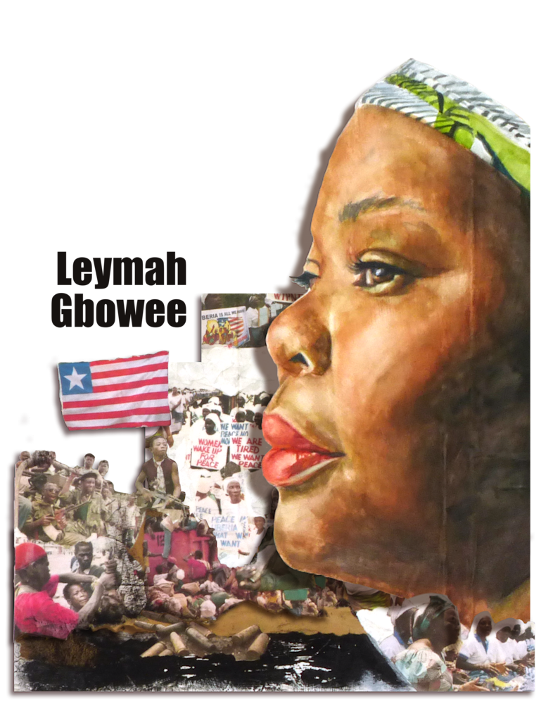 Leymah Gbowee Remix Art | Afro Triangle Designs, LLC