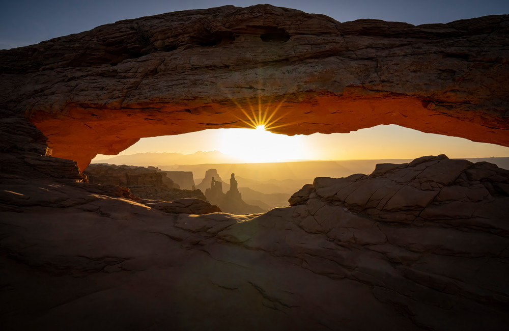 Ag Mesa Arch Sunrise Art | Open Range Images