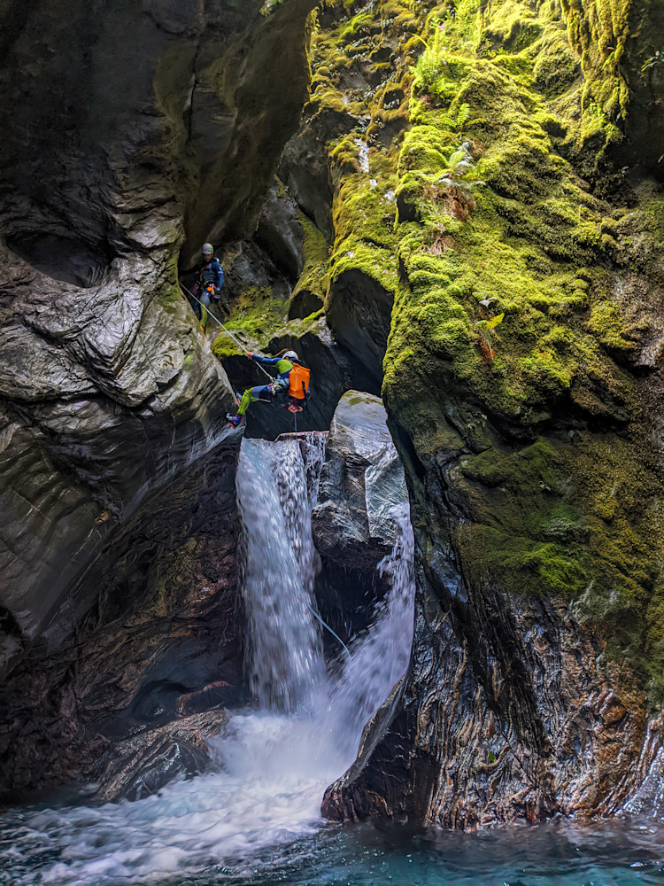 Canyoning In New Zealand Photography Art | Dick Nagel Photography