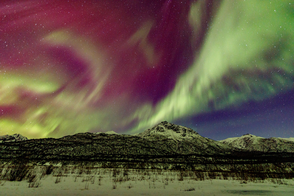 Chugach Swirl Lights
