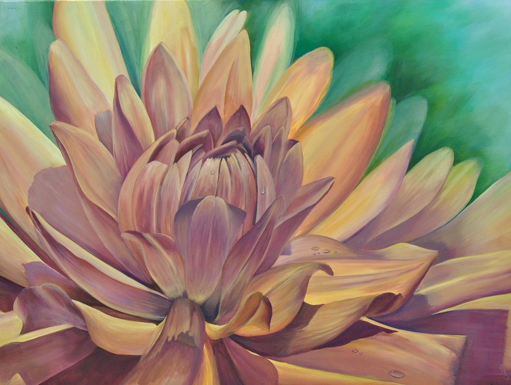 Paintings by Carol-Ann Salley Fall Botanical