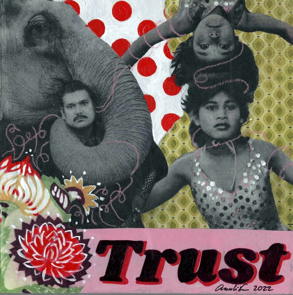Trust Art | Amelia Furman Mixed Media