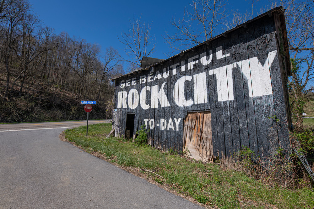 Old Rock City Barn - Tennessee fine-art photography prints