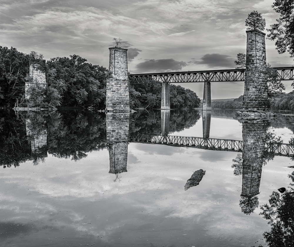 Potomac River Bridges Shepherdstown Wv Photography Art | Paula Tremba Photographs LLC