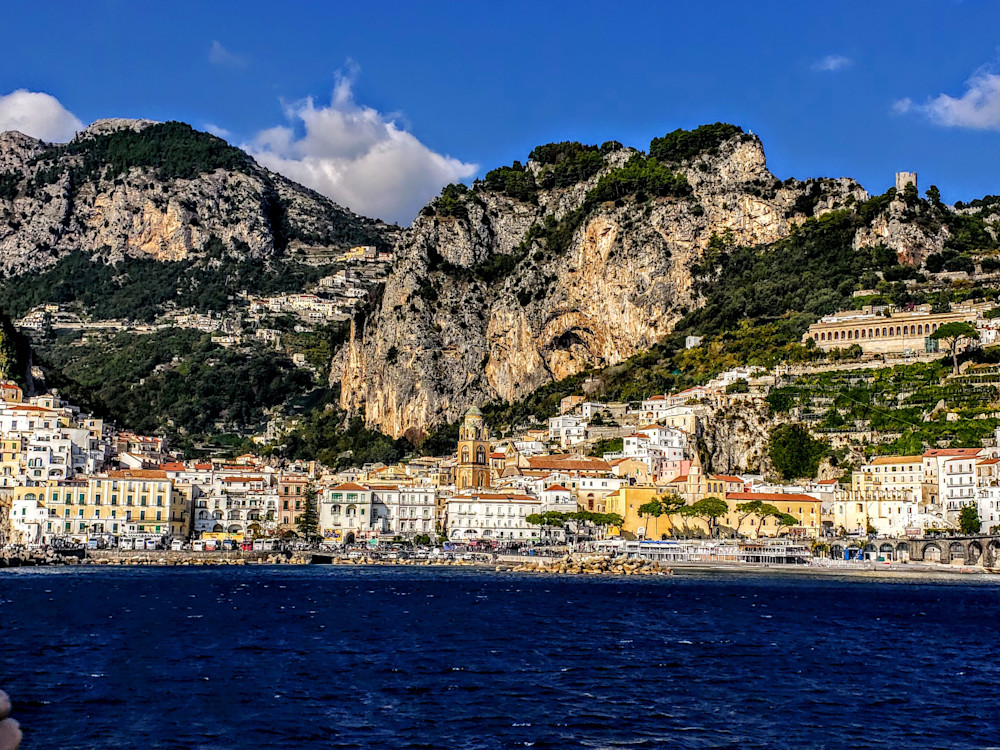 Amalfi From The Sea #3  Photography Art | Photoissimo - Fine Art Photography
