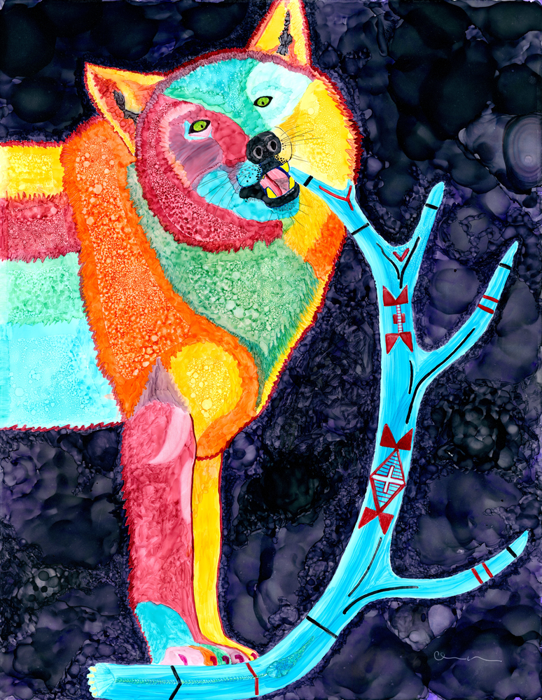 Shunkaha (Lakota Name For Wolf) Art | Rudolph Fine Art