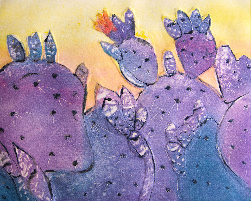 Cactus Spring Art | Artist Melinda Esparza