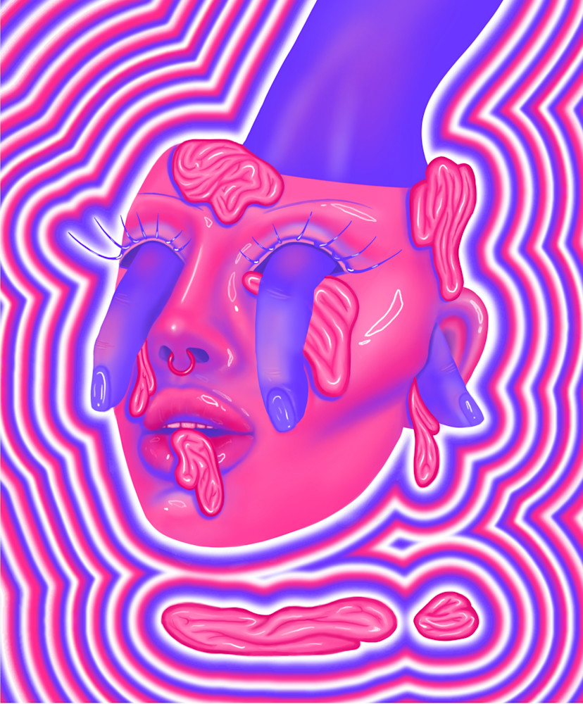 Overstimulated Art | Laney Baby Art
