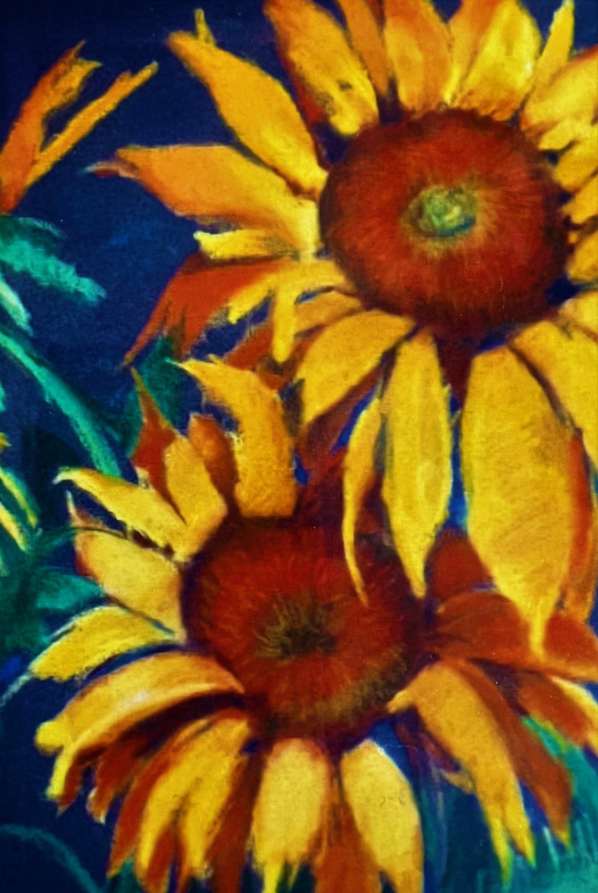  Shaggy Sunflowers Art | nancychipman