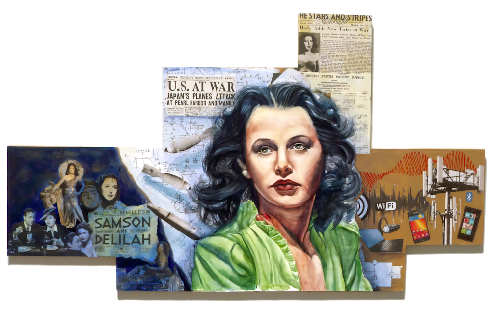 Hedy Lamarr Art | Afro Triangle Designs, LLC