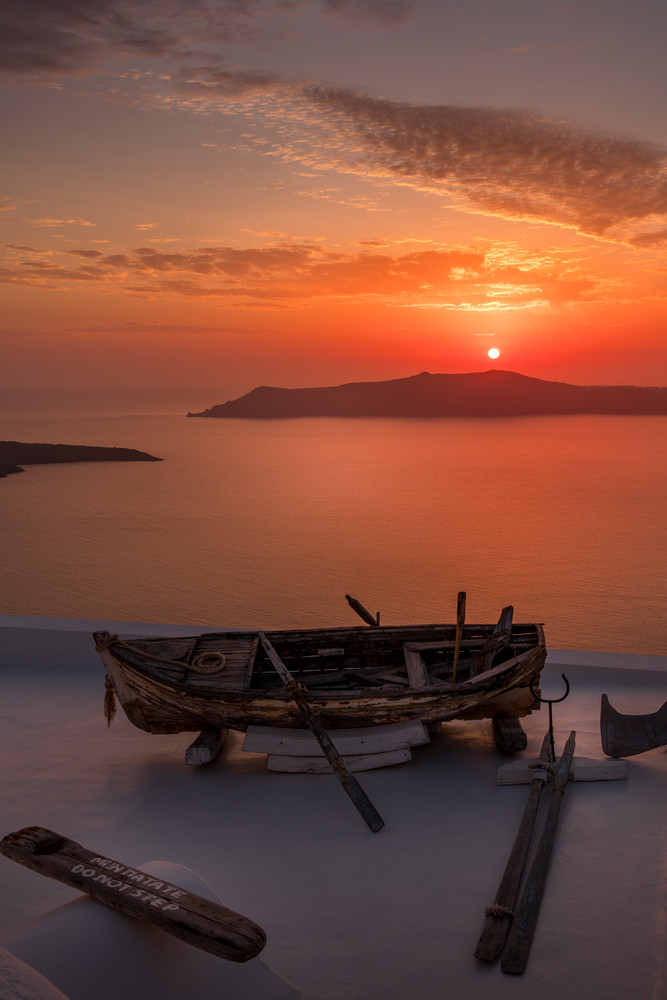 Santorini Sunset Photography Art | Vasilis Moustakas Photography