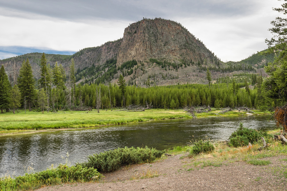 Tco Mount Haynes Before The Rain, Yellowstone National Park, Wyoming Art | Open Range Images