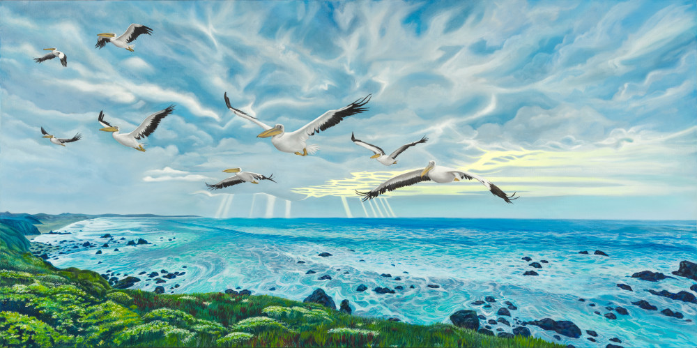 Pelican Coast   Print Art | Surreal Works by Rachelle