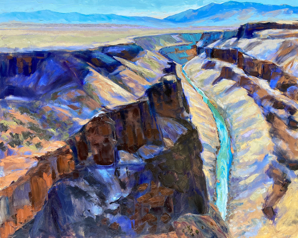 South Of Taos Bridge Art | Fine Art New Mexico