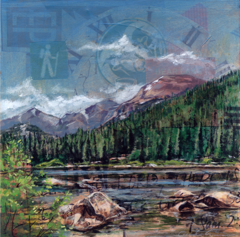 Bear Lake Art | Amelia Furman Mixed Media