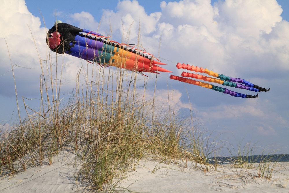Kites On The Dunes Photography Art | BILL PARIS PHOTOGRAPHY