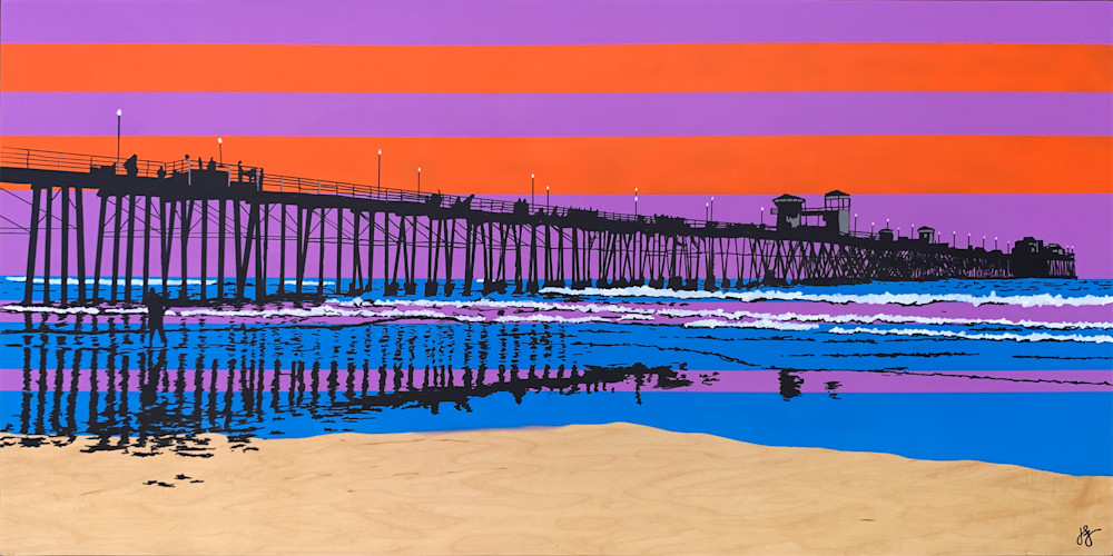 Oceanside Pier, Prints Art | Jon Savage Contemporary Art
