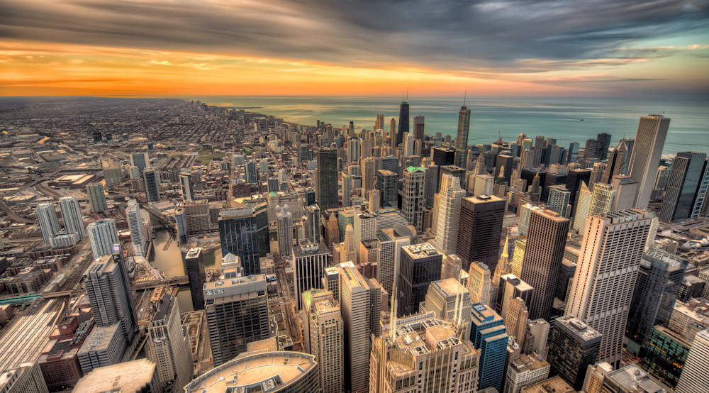 The City From Sears Photography Art | Photo Image Chicago