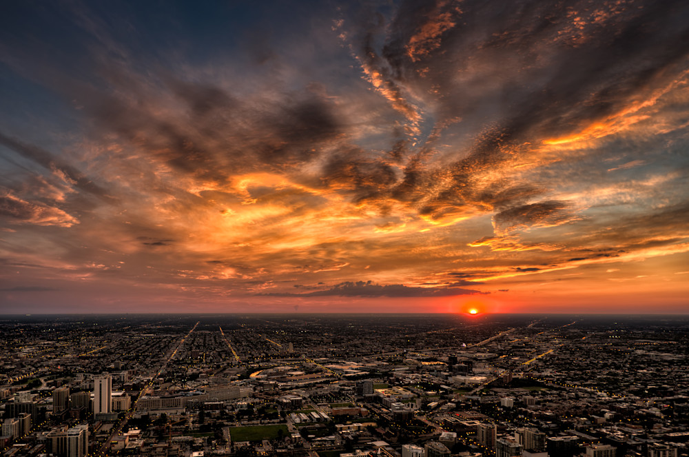  Sunset Gold Photography Art | Photo Image Chicago
