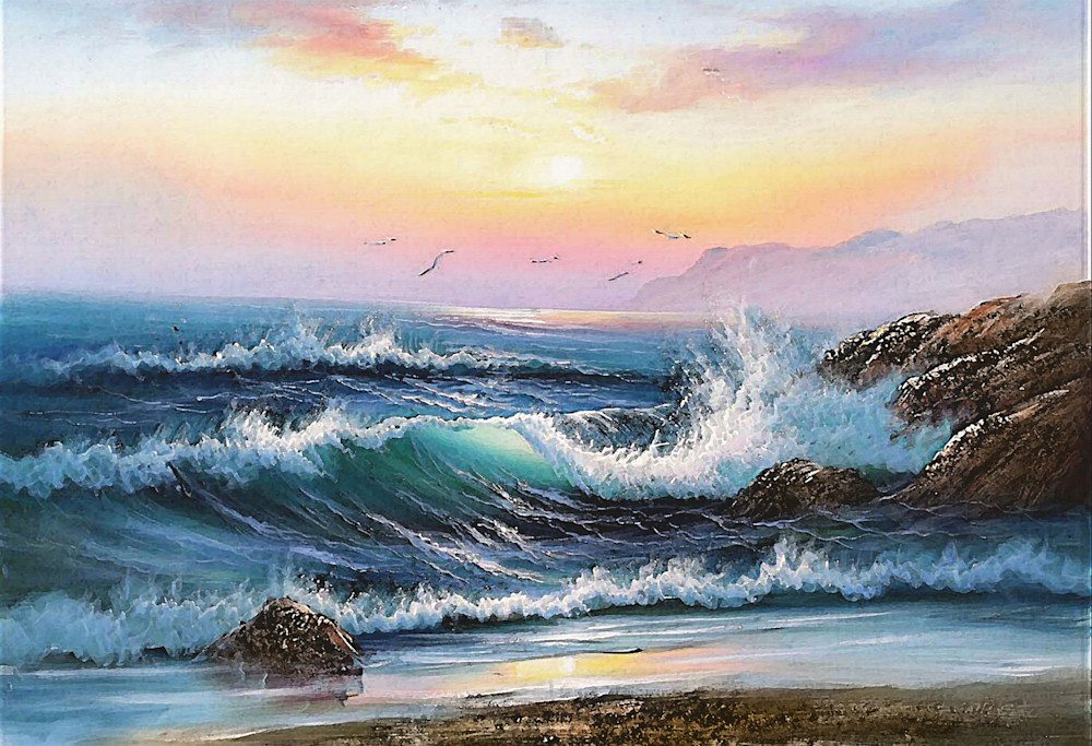 The Waves Art | Colorfusion Art