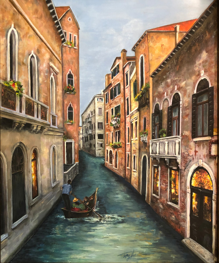 My Venice Canal Art | Colorfusion Art