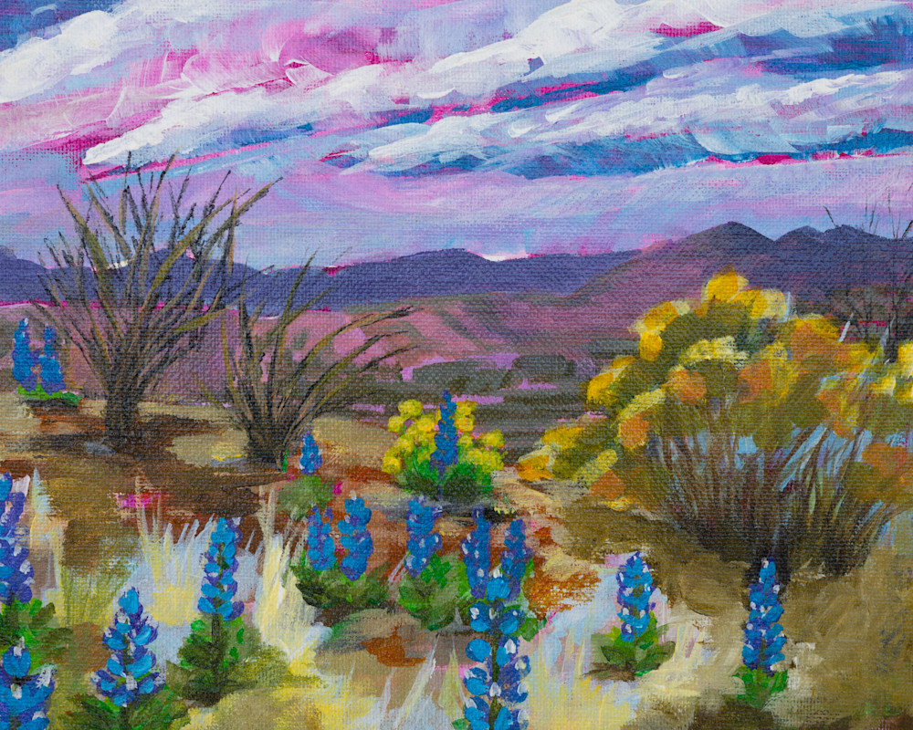 Overlook | Terlingua Texas Landscape Painting | Niki Baker