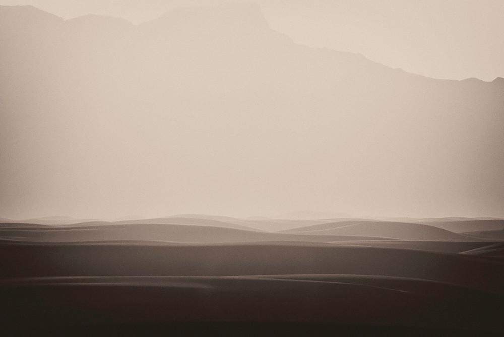 Whitesands Sandstorm Photography Art | Kathleen Messmer Photography
