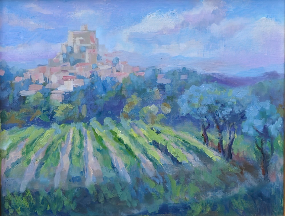 Town In Italy Art | Alix Porras Fine Art