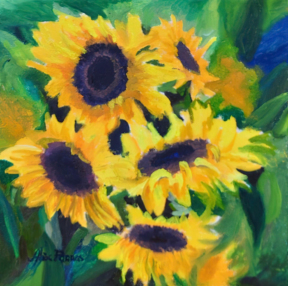 Sunflowers Art | Alix Porras Fine Art