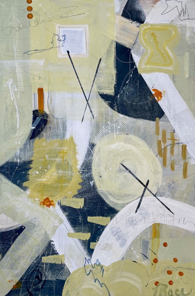 Endurance Ii Yoga Mat Art | Nancy Race Art