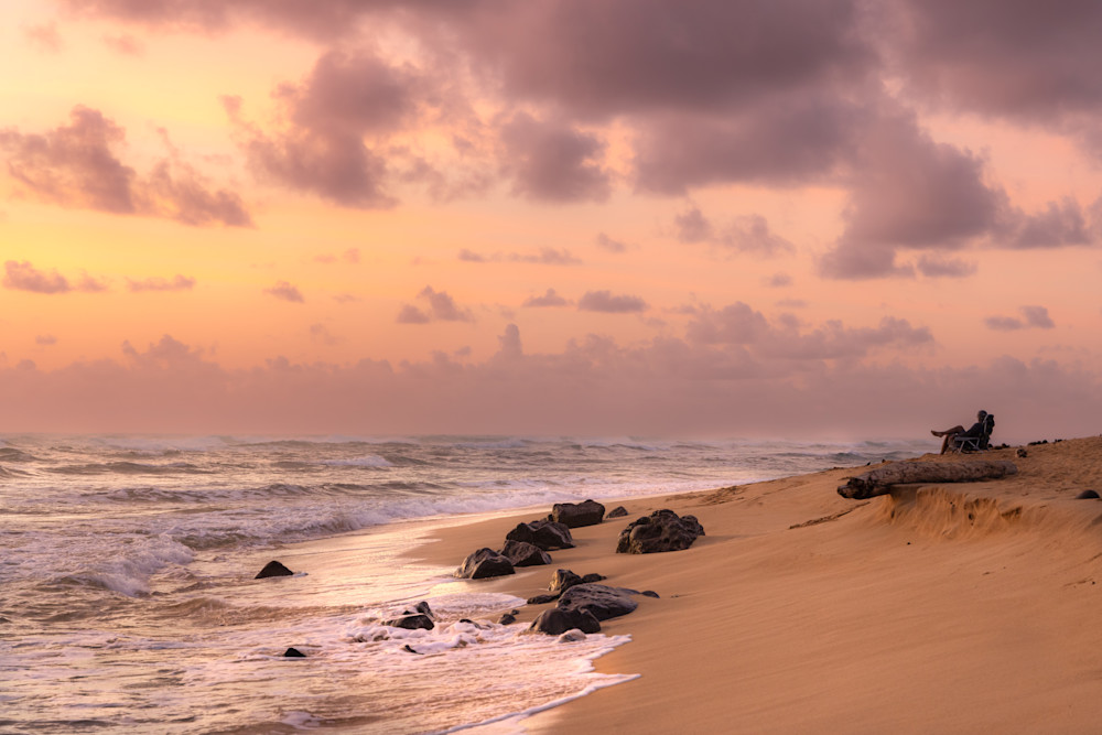 Dawn at Kauai Beach, Kauai | Hawaii Photography | Tim Truby