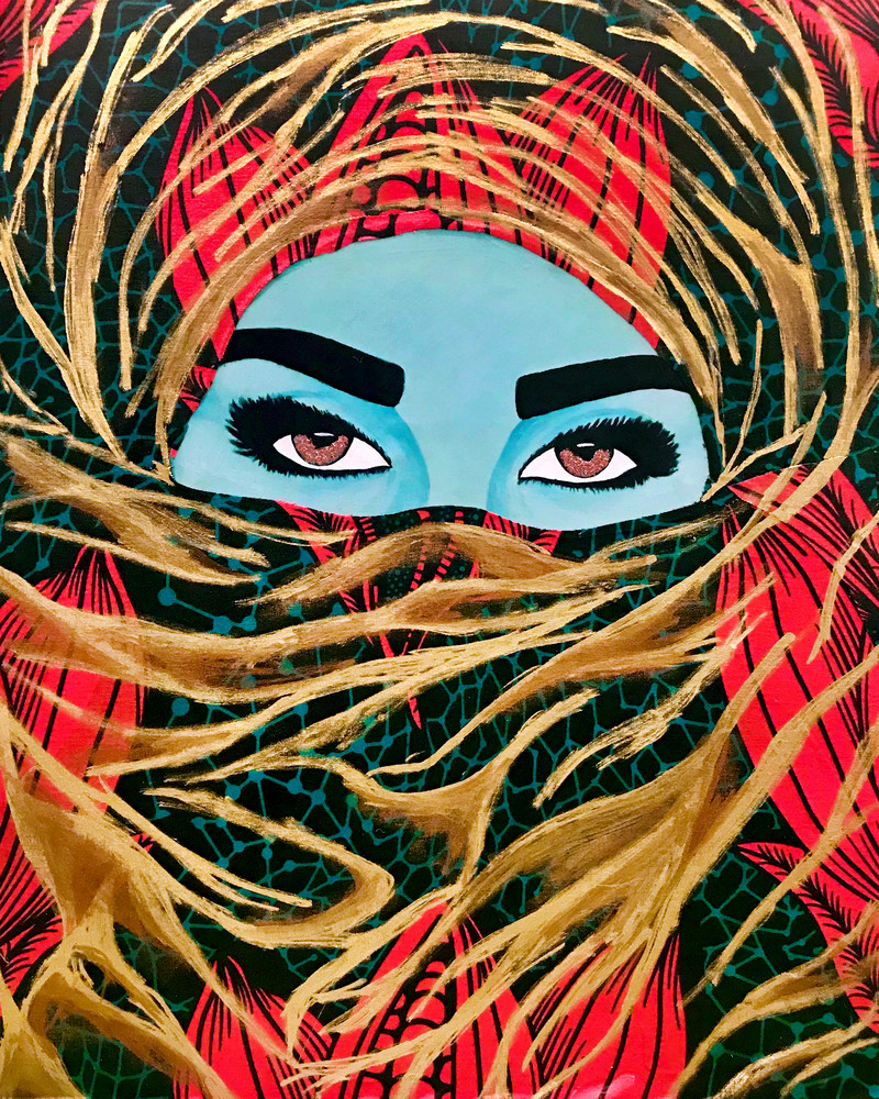 Niqabi No3 Art | RAM Creates LLC
