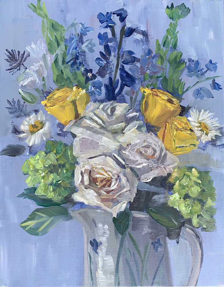 Flowers For Ukraine Art | Holly Kendrick Babin Fine Art