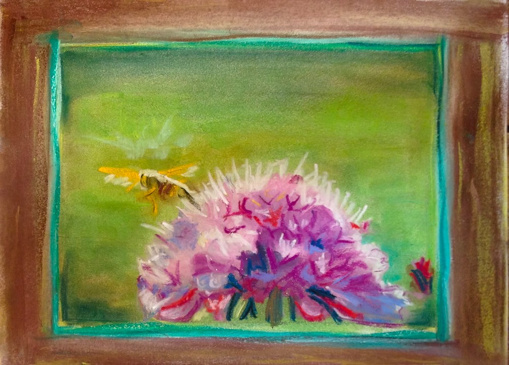 Bee Lift Off Art | Holly Kendrick Babin Fine Art
