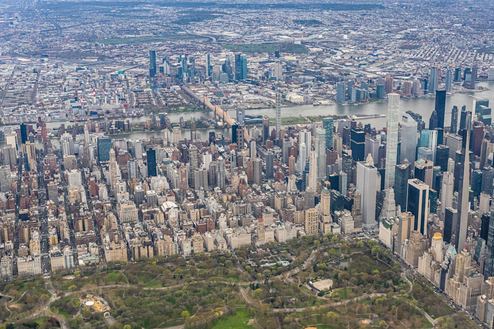 Central Park Aerial Photography Art | kramkranphoto