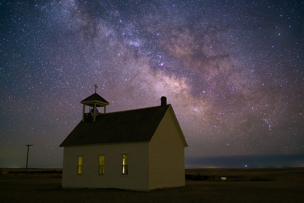 Reverent Night On The Prairie Photography Art | Nicholas Jensen Photography