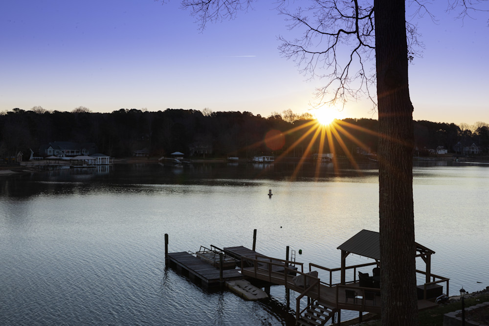Wannabe Naturalist Sunset over Lake Norman, North Carolina | Eugene L Brill