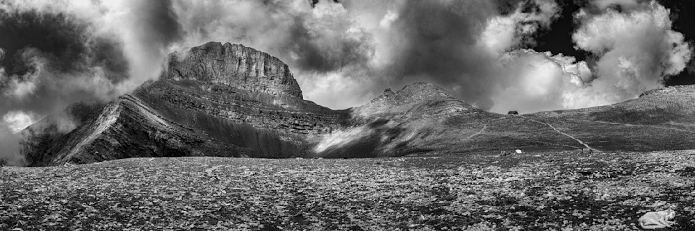 Mount Olympus Black And White Panorama Photography Art | Vasilis Moustakas Photography