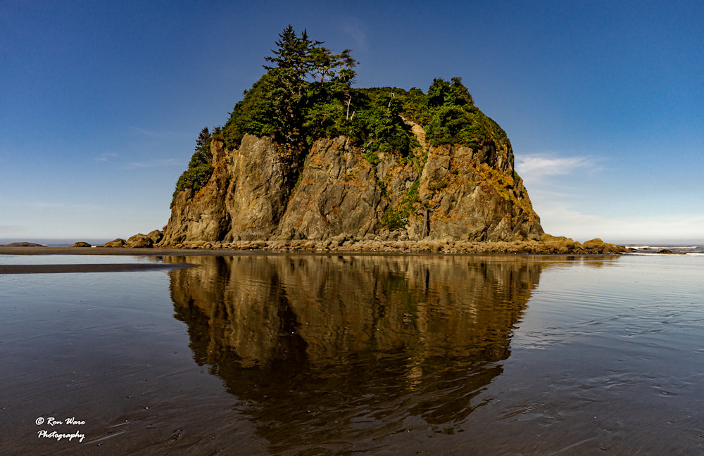 Sea Stack Reflection Art | Ron Ware Photography