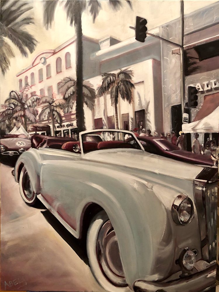 "The Old Hollywood" Art | Art by Annabelle