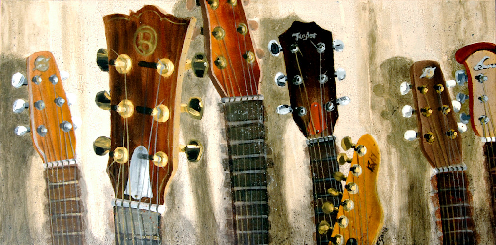 Head Guitars Art | Frederick D Swarr LLC