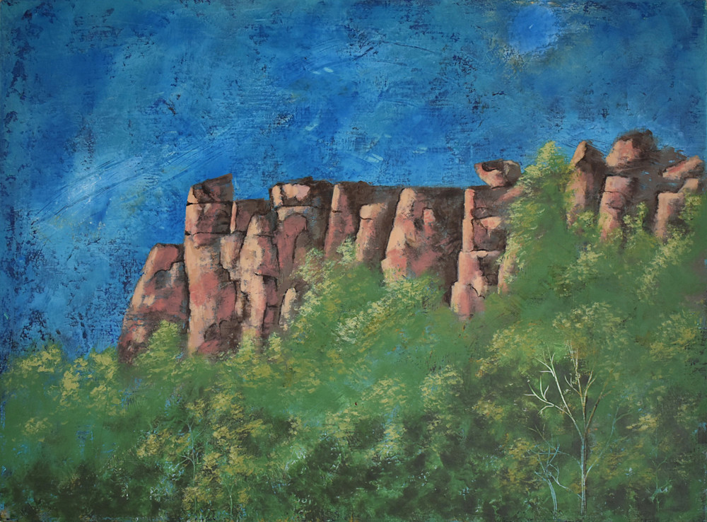 Rock Cliff Art | Manning-Lewis Studios, LLC.