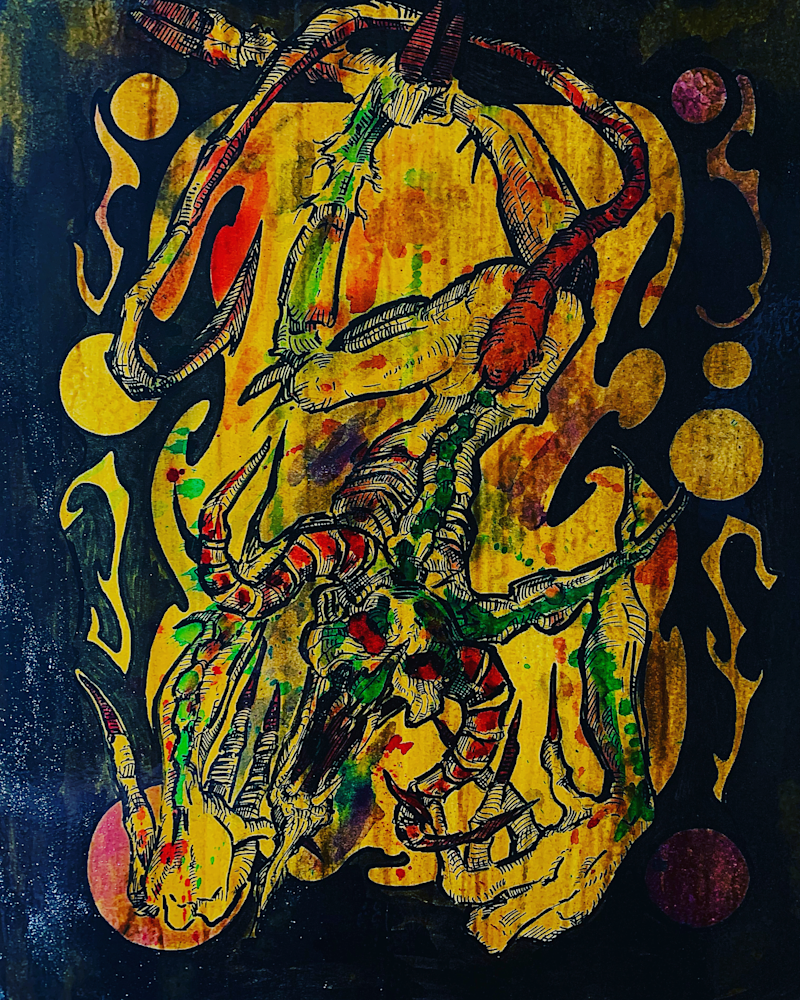 Falling Demon Art | jasonhancock