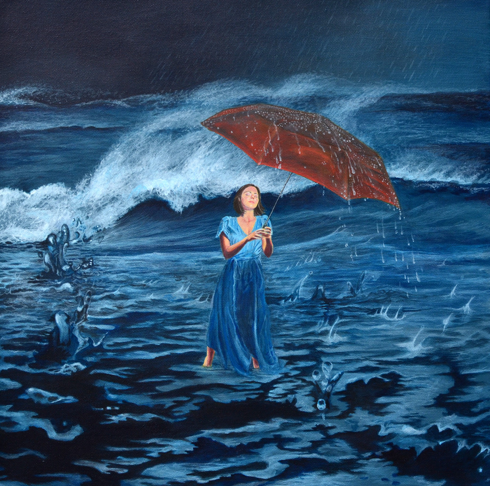 Weathering The Storm   Print Art | Surreal Works by Rachelle