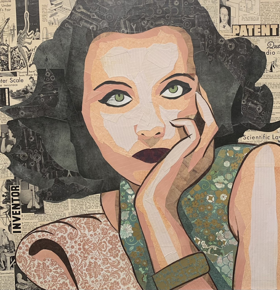 Hedy Lamarr Art | Kathy Saucier Art