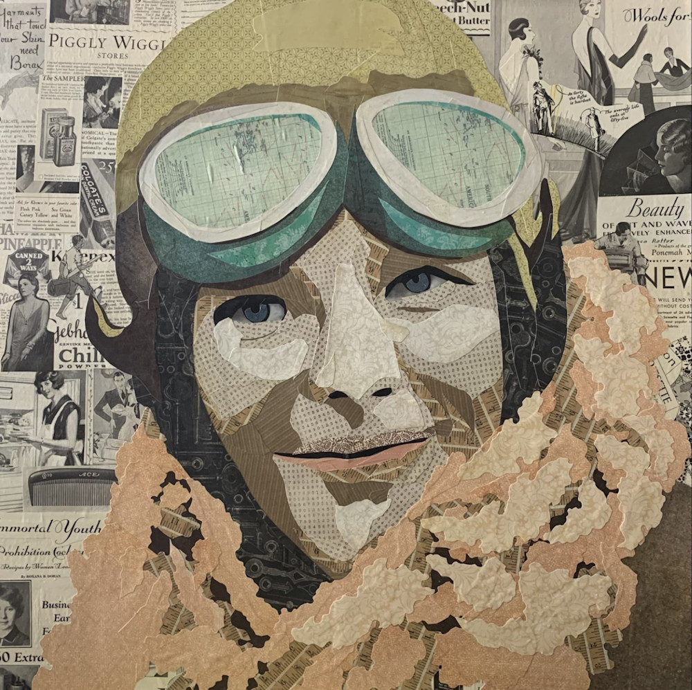 Amelia Earhart Art | Kathy Saucier Art