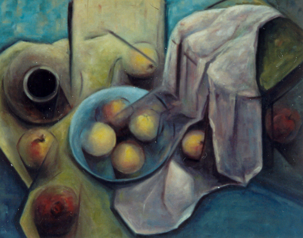 Blue Plate  Art | Anahid's Art